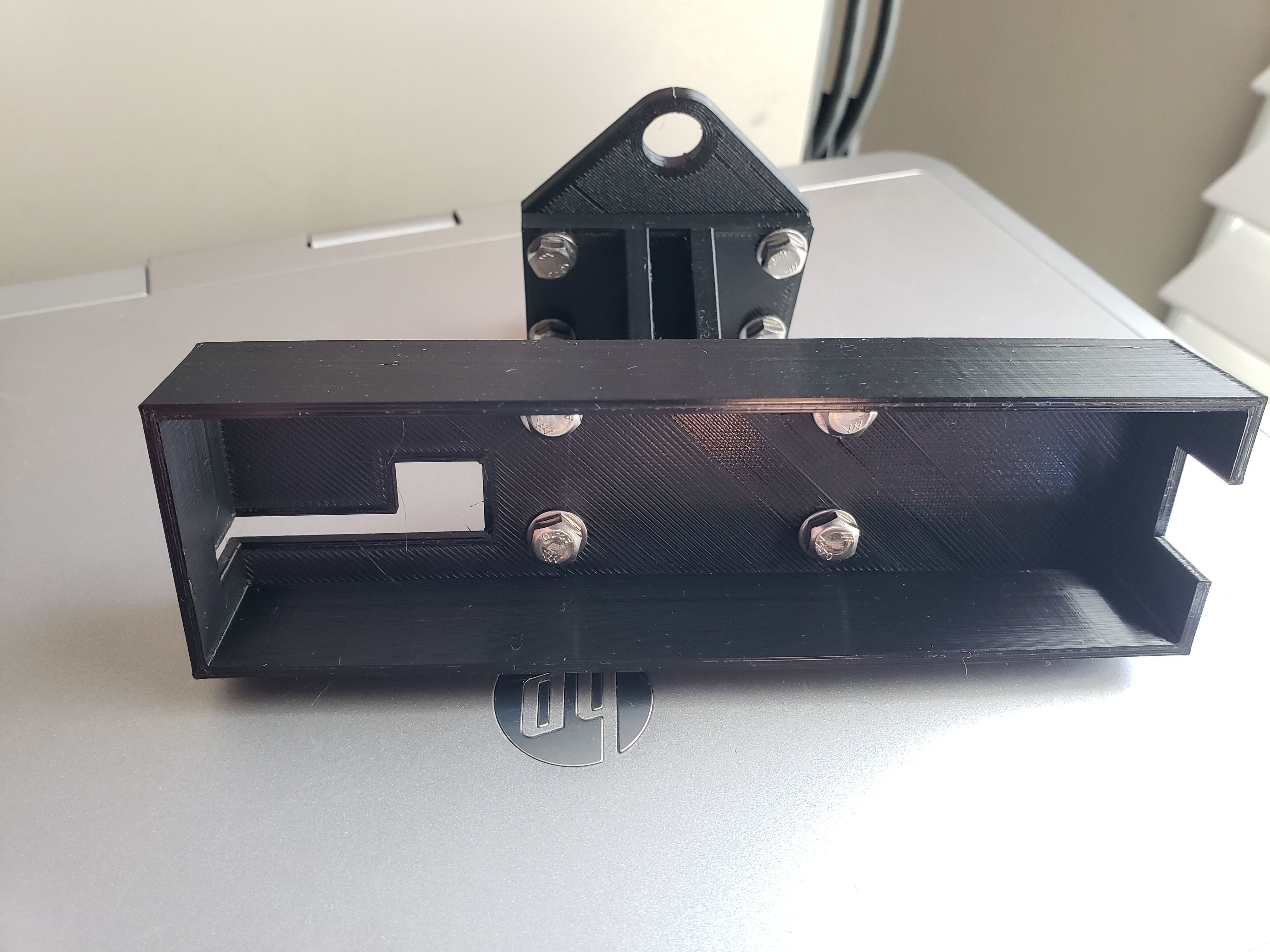 Yaesu FT-7100M Radio Head Mount 3D print model_3