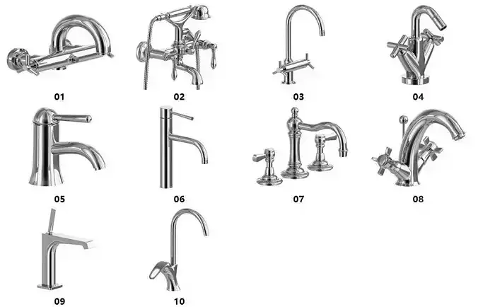 10 Faucet Pack Collection 