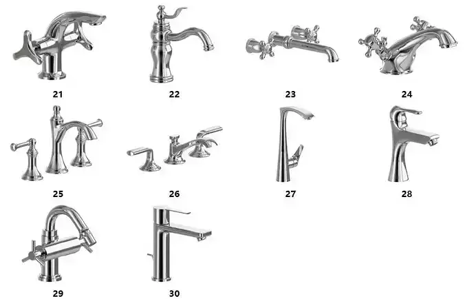 10 Faucet Pack Collection 