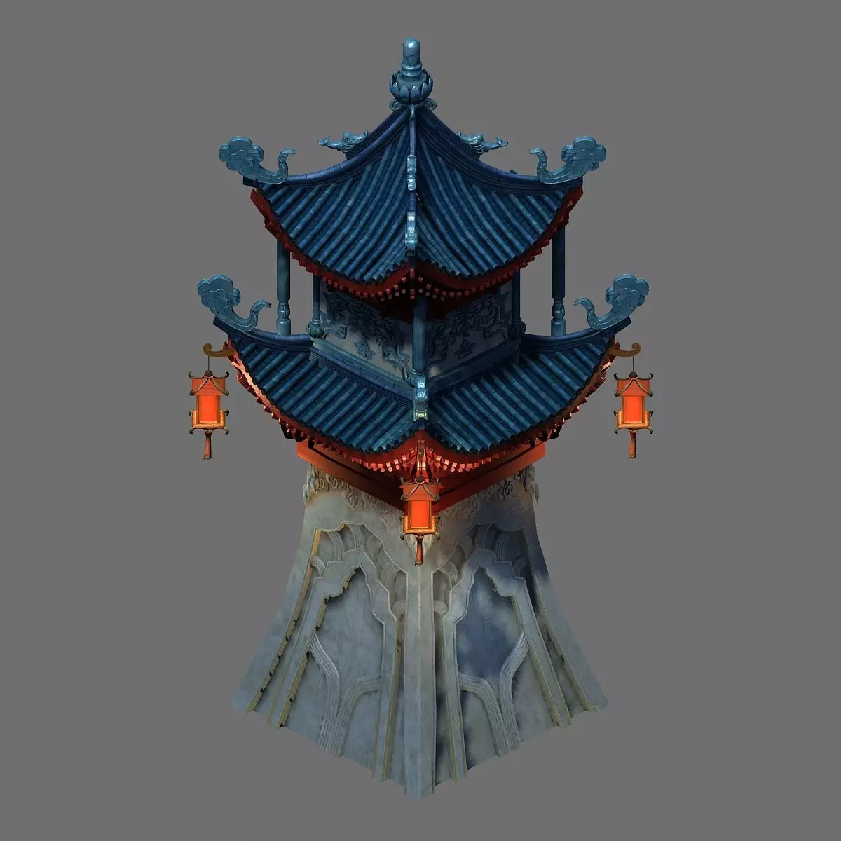 Security-Defense-Diaolou 25 3D model_0