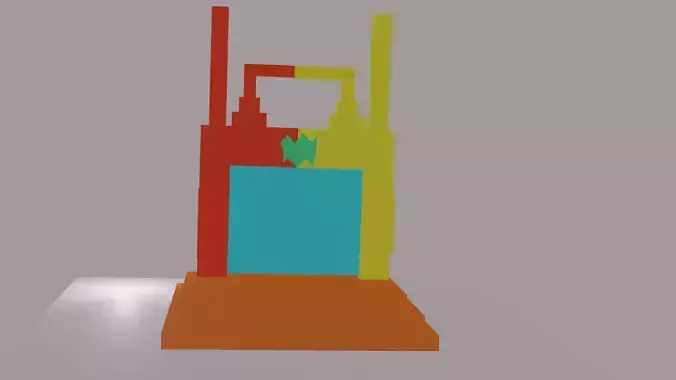 SCI-FI DOOR 3D model