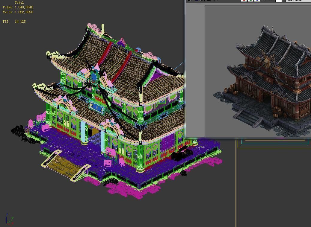 Baihua Valley-Bodyguard Company 01 3D model_3