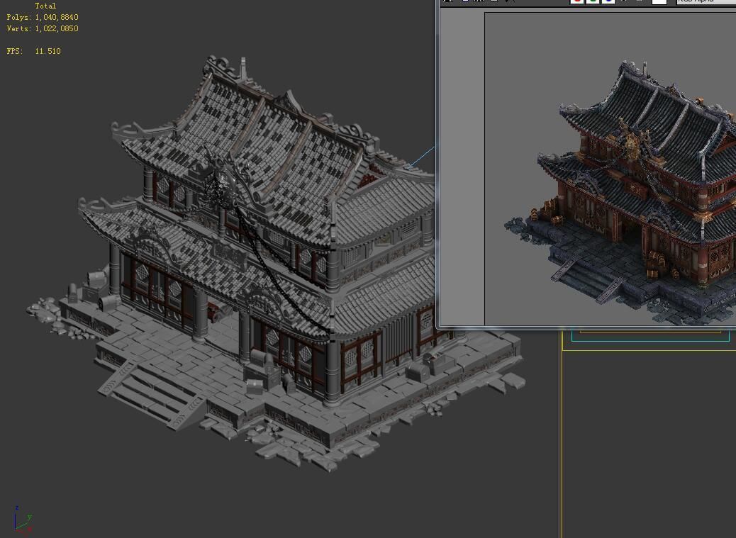 Baihua Valley-Bodyguard Company 01 3D model_4