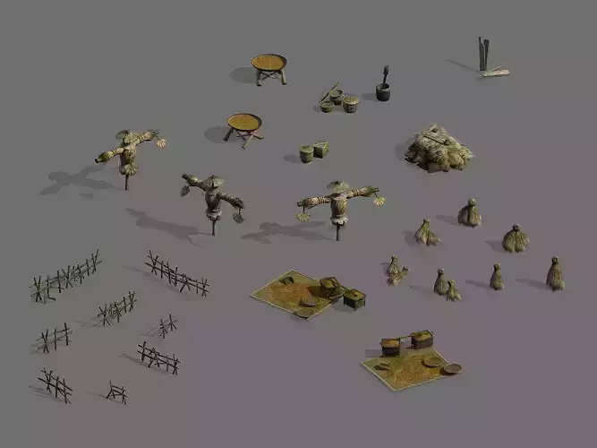 Stele-wall-wood-props wooden bridge