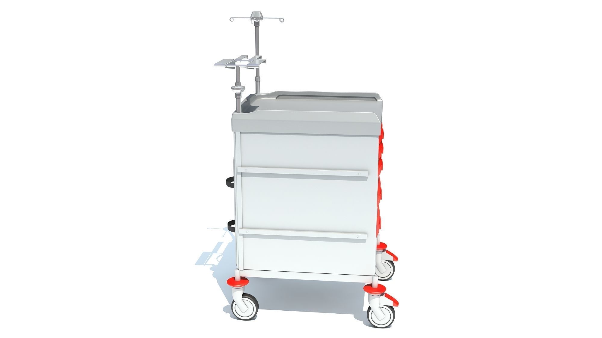 Emergency Trolley 3D model_5