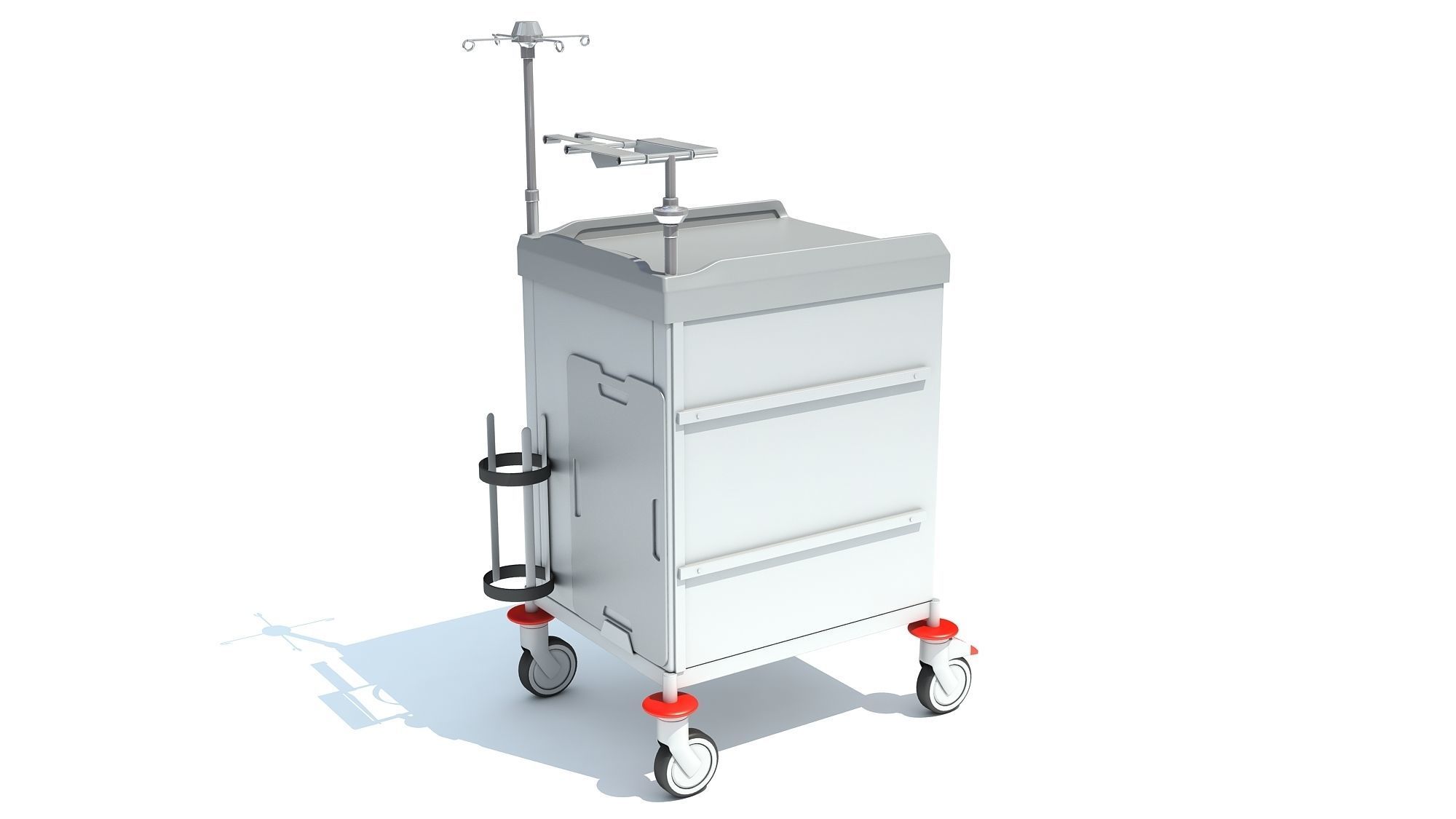 Emergency Trolley 3D model_4