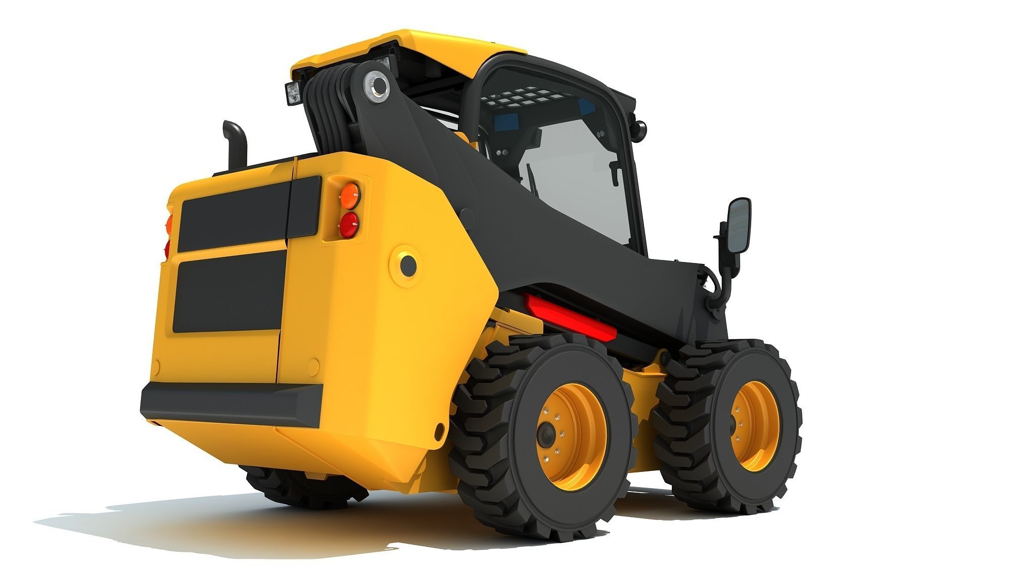 Skid Steer Loader 3D model_5