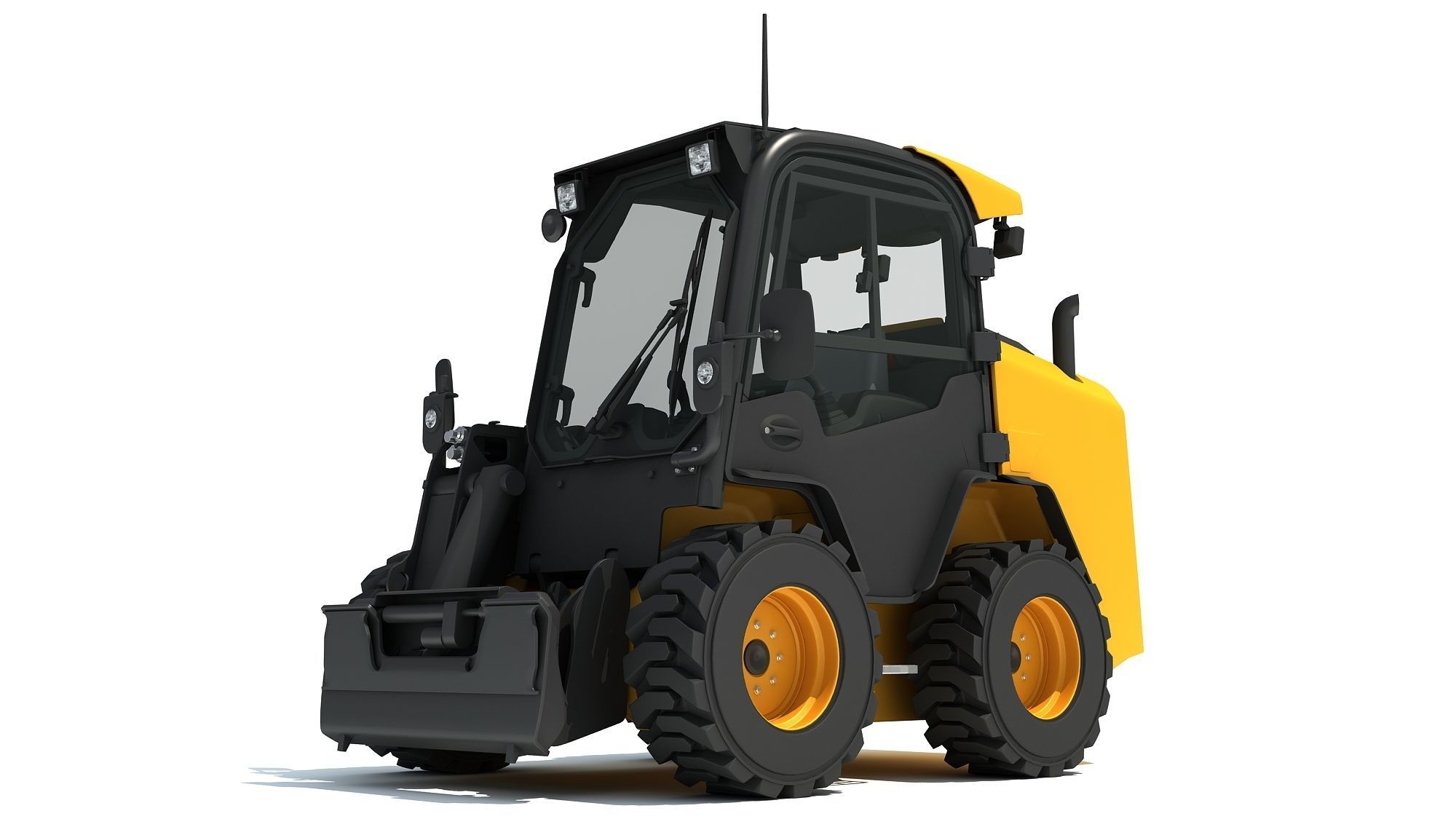 Skid Steer Loader 3D model_9