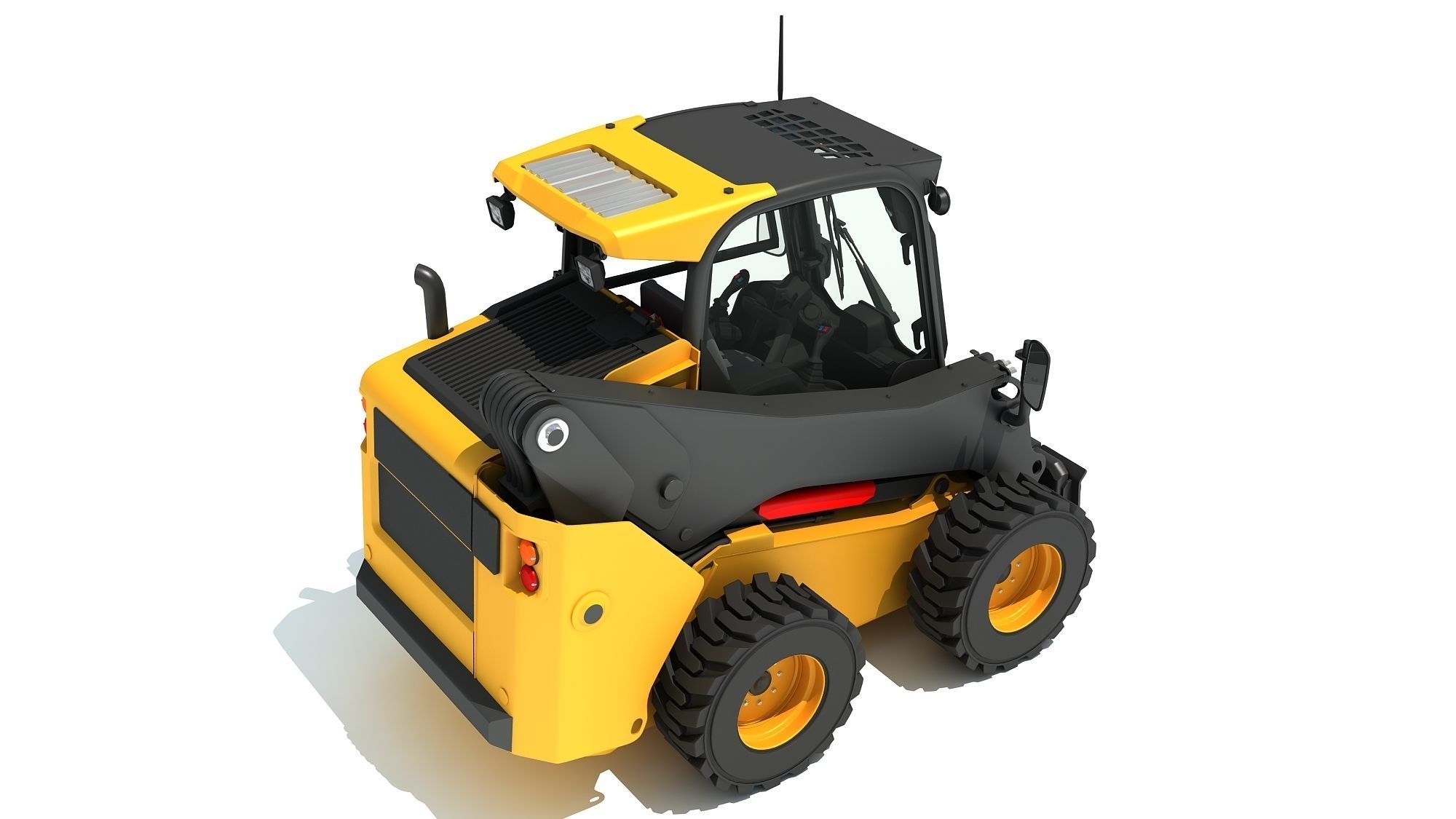 Skid Steer Loader 3D model_6