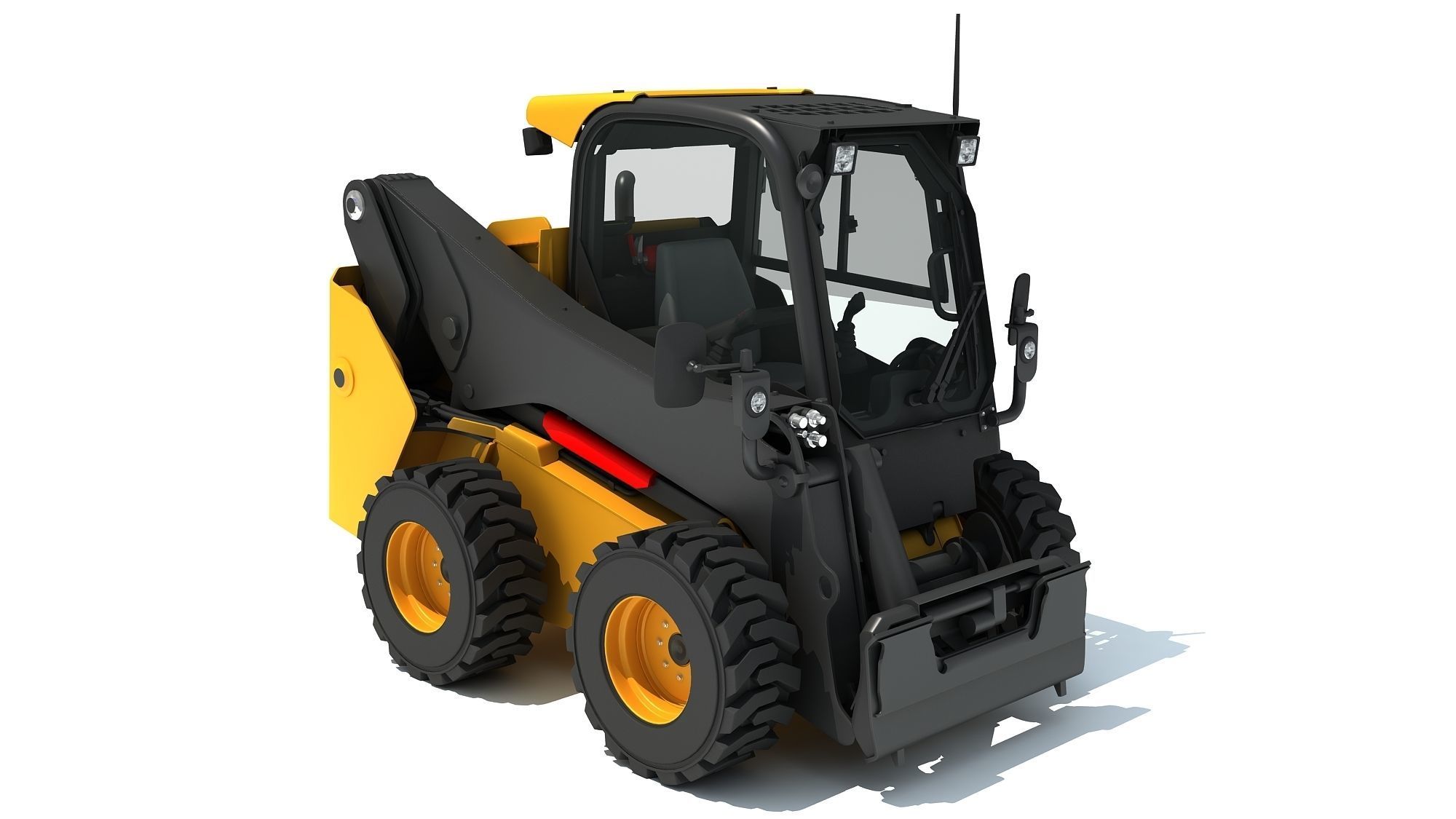 Skid Steer Loader 3D model_7