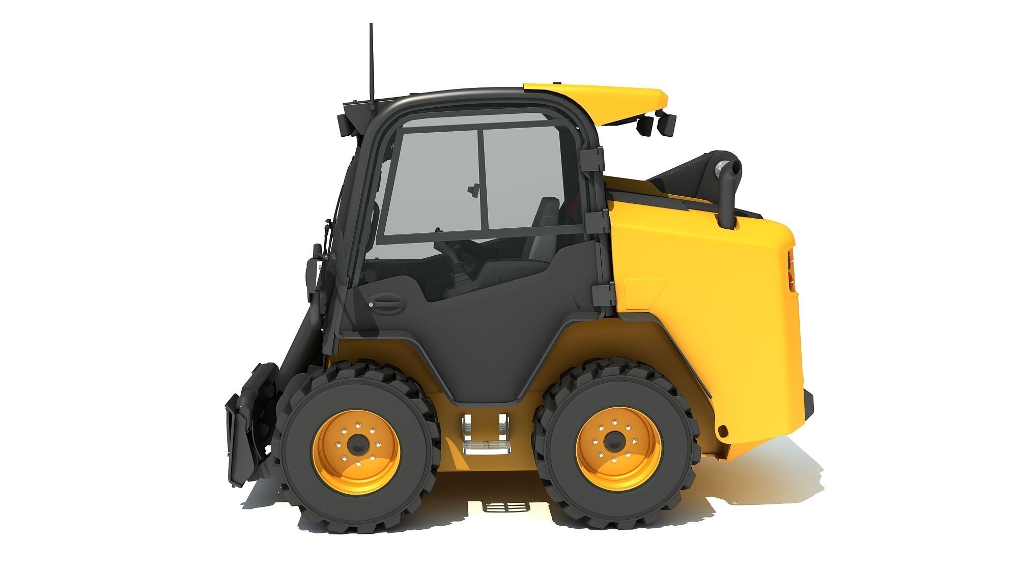 Skid Steer Loader 3D model_2