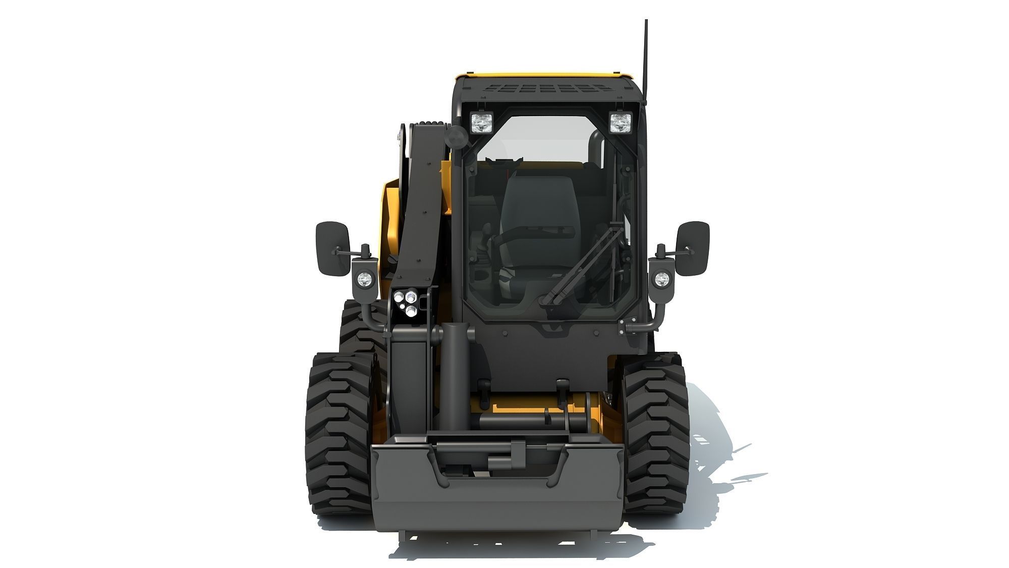 Skid Steer Loader 3D model_8