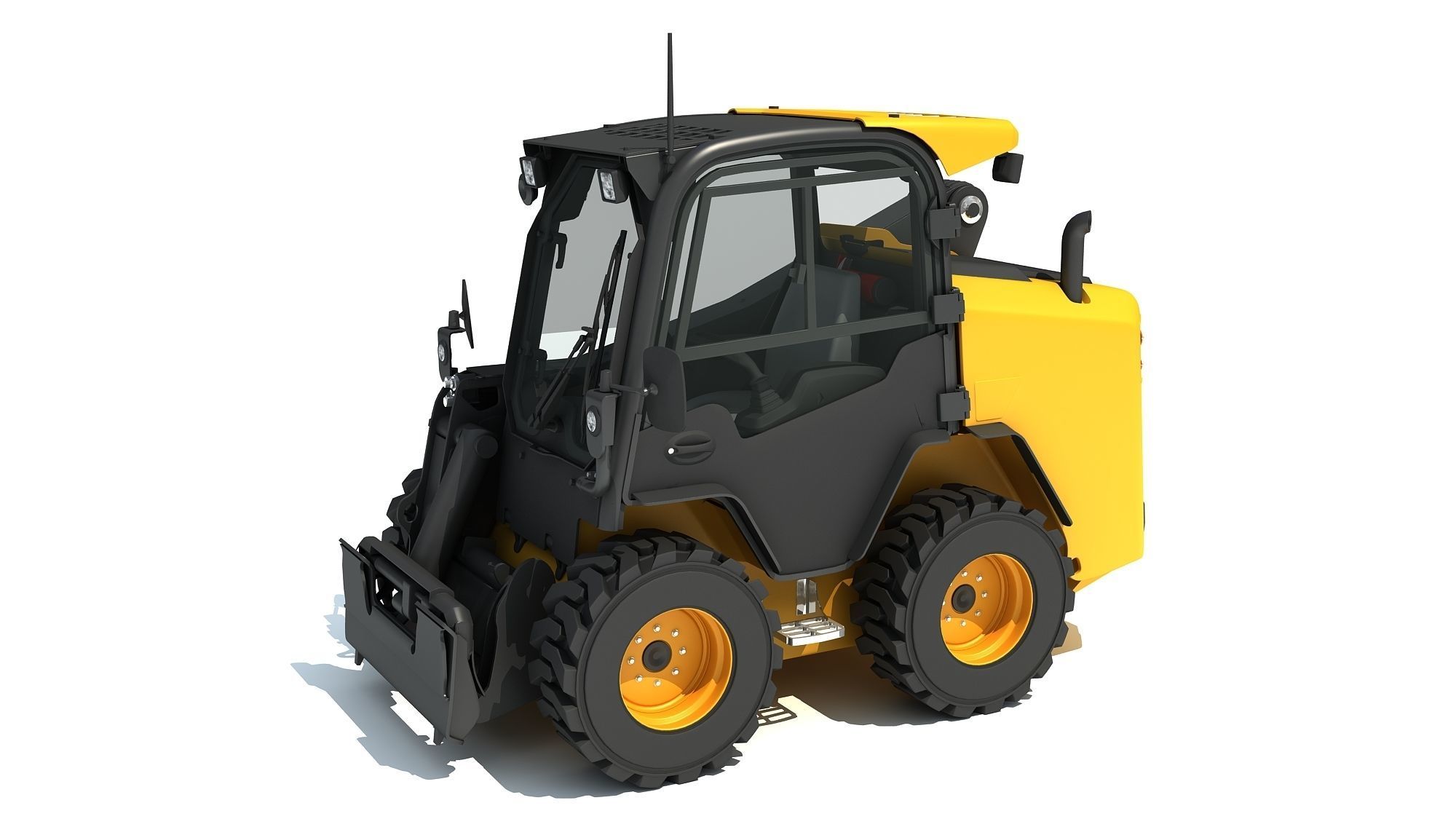 Skid Steer Loader 3D model_1