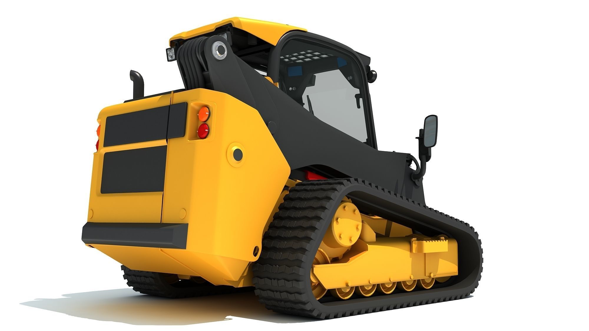 Mini Skid Steer Loader 3D model_5
