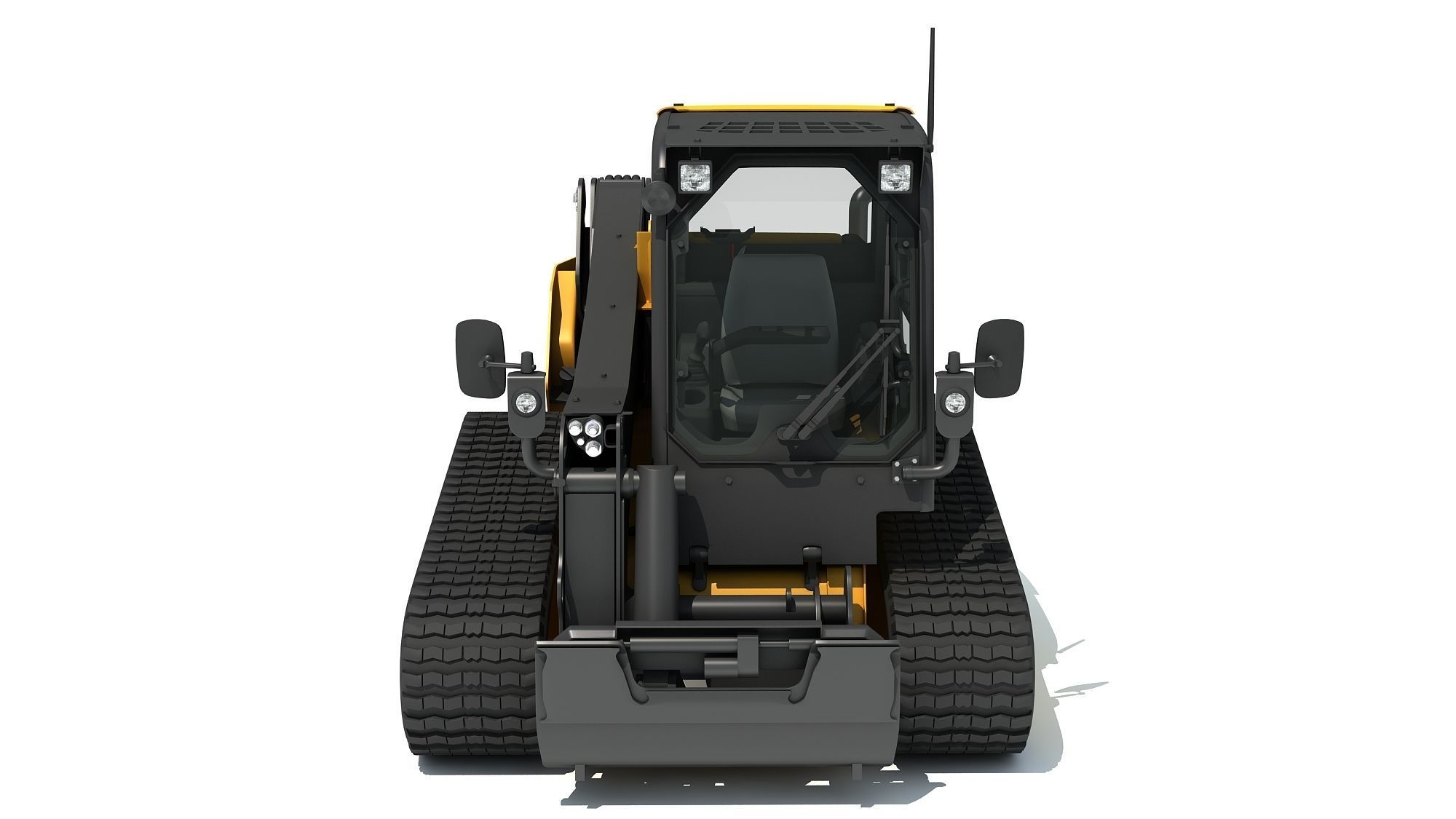 Mini Skid Steer Loader 3D model_8