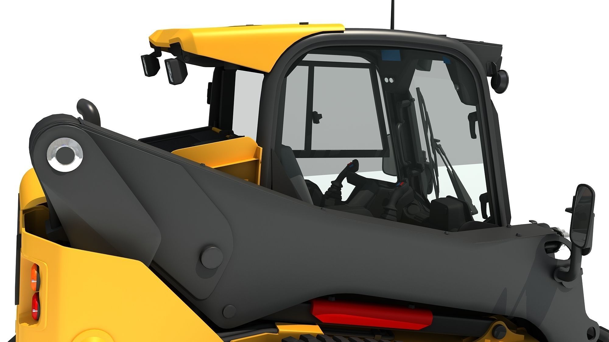 Mini Skid Steer Loader 3D model_11