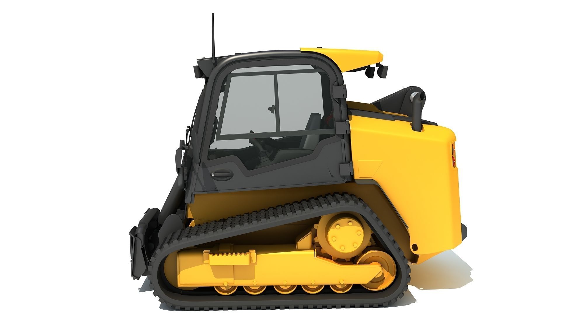Mini Skid Steer Loader 3D model_2