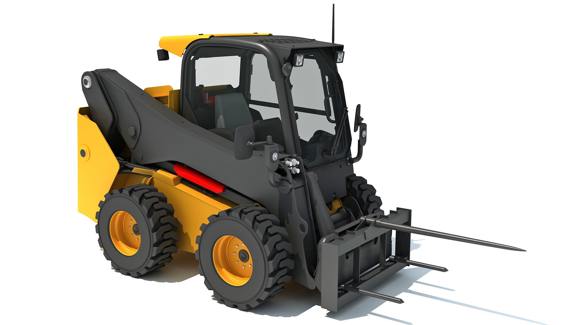 Skid Steer Loader Bale Fork
