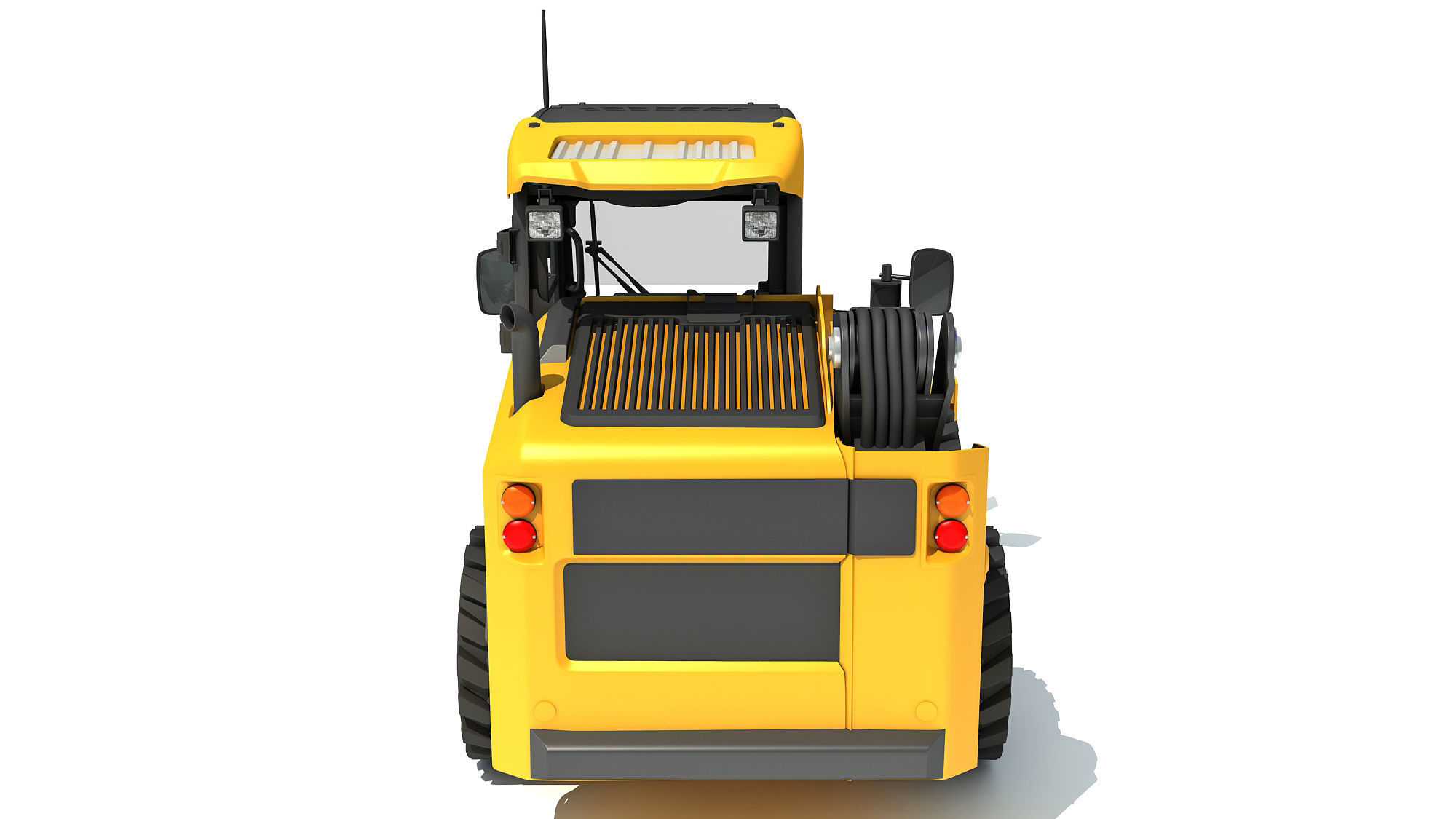 Skid Steer Loader Manure Fork 3D model_4
