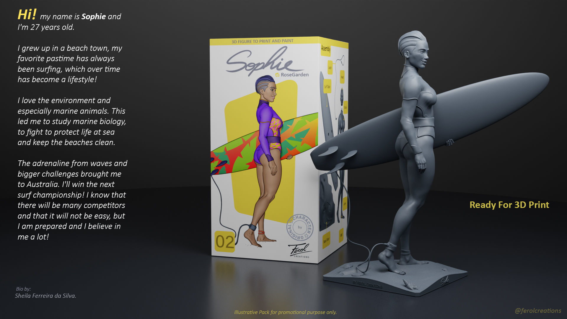 Sophie Collectible 02 by Ferolcreations 3D print model_3