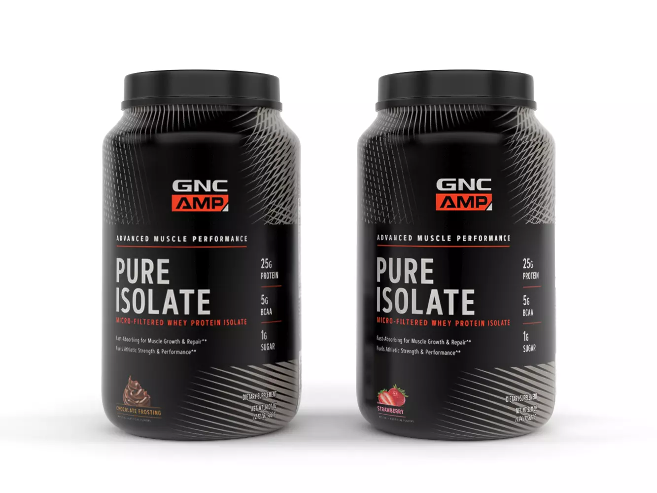 Protein Supplement Bottle 3D model