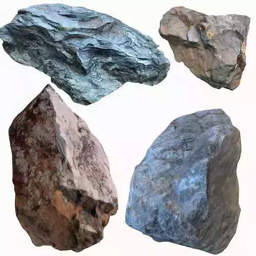 3d scan stone collection