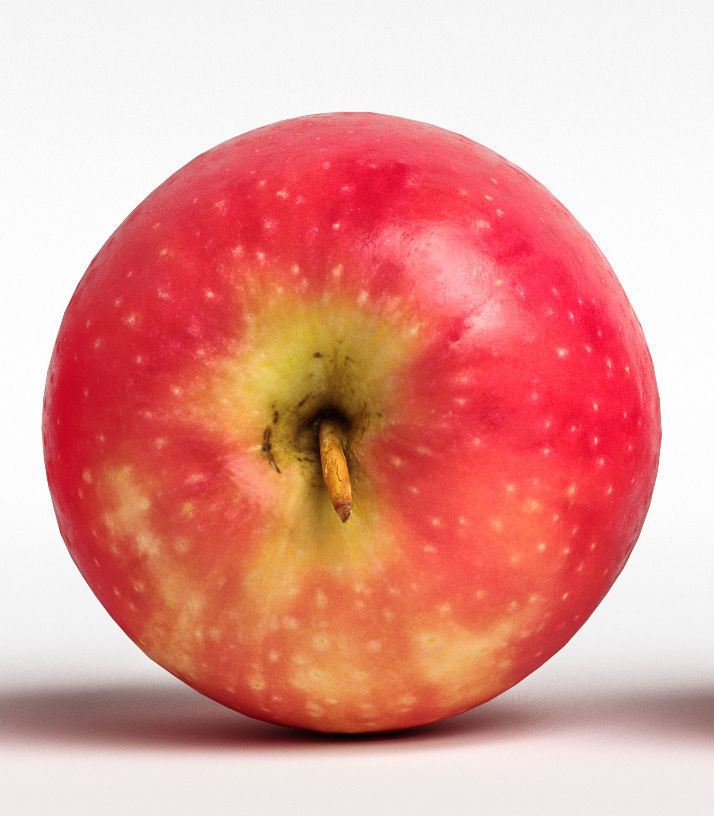 Apple 3D model_5