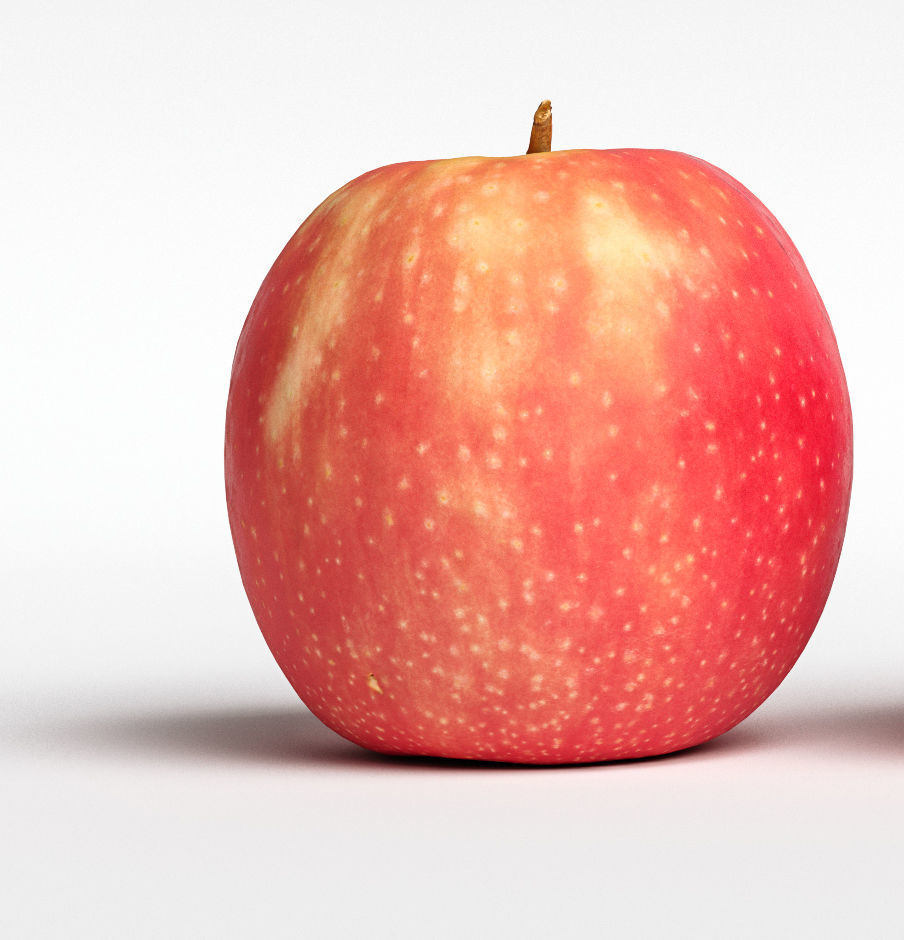 Apple 3D model_4