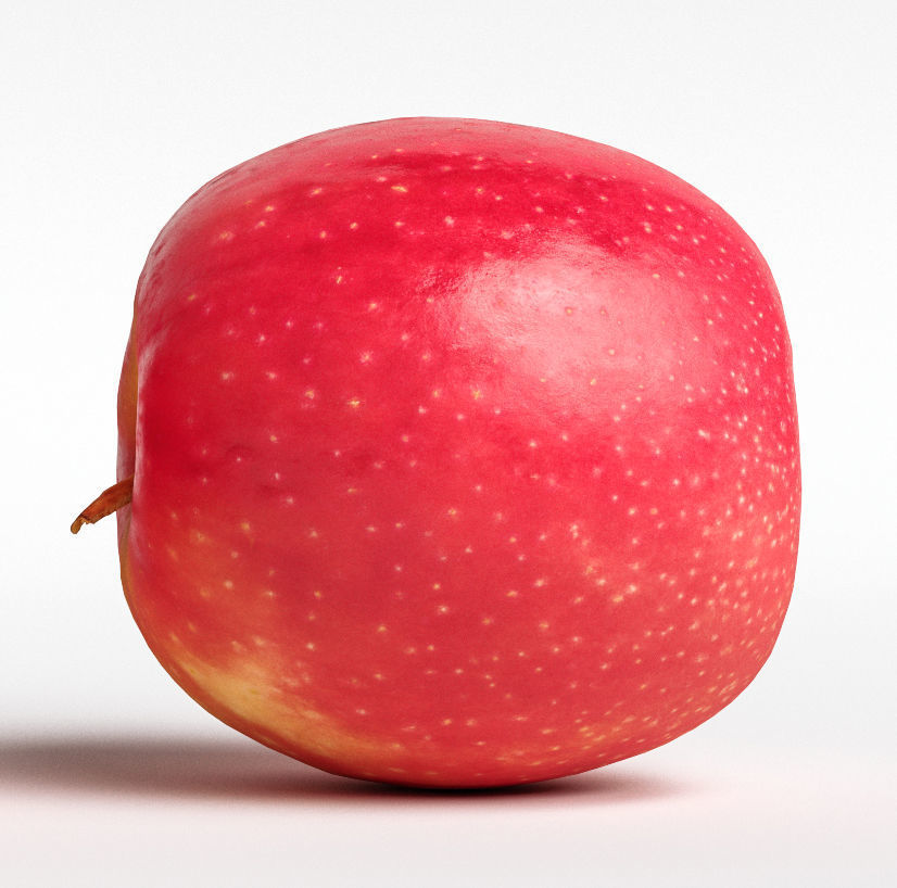 Apple 3D model_8