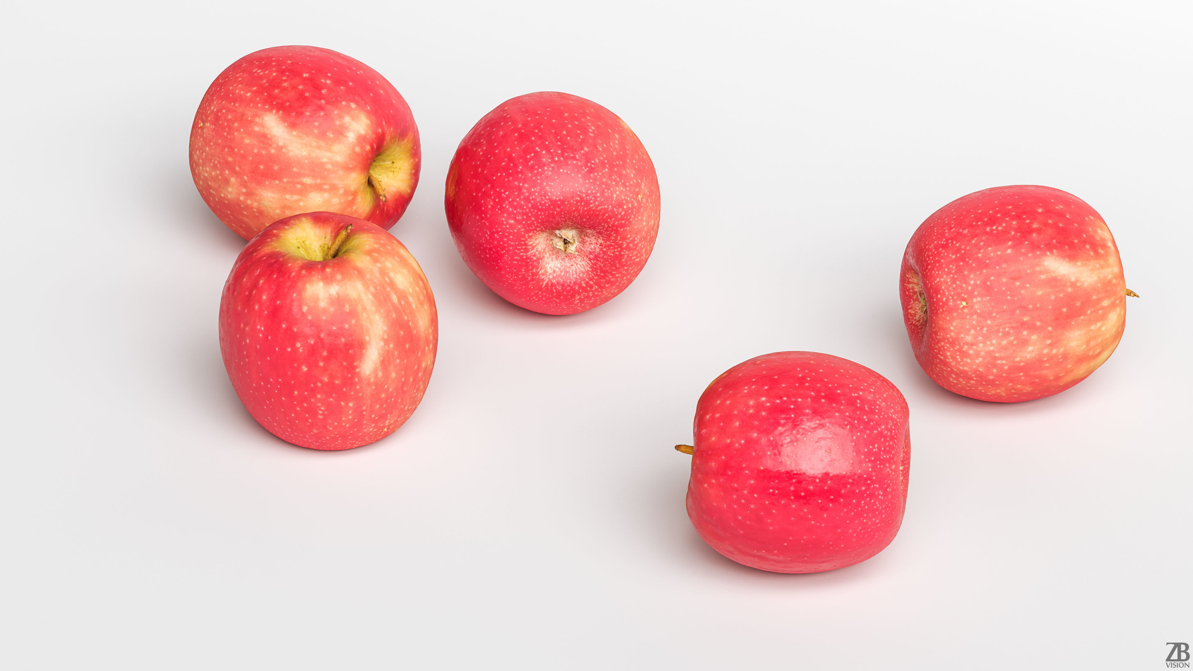 Apple 3D model_2