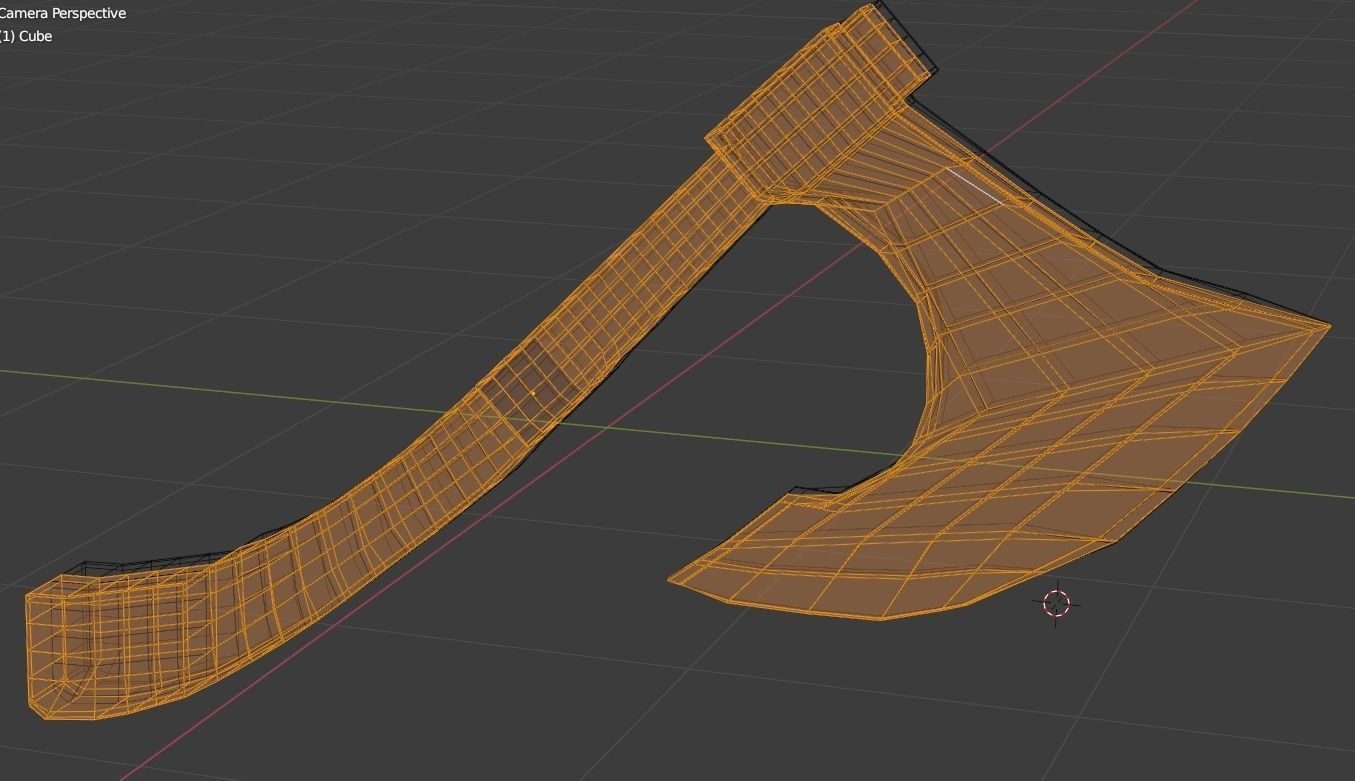 HIGH QUALITY AXE MODEL  Free 3D model_3