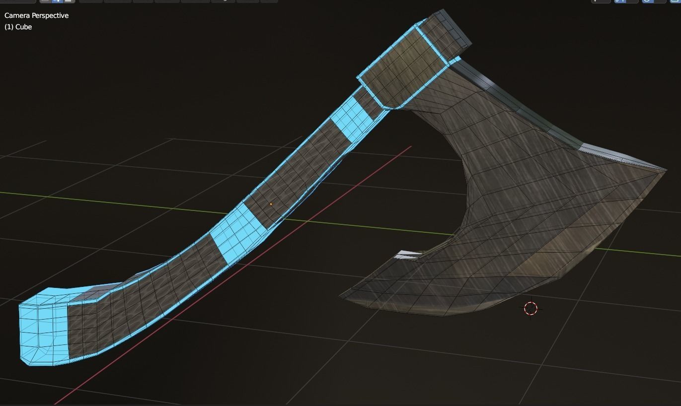 HIGH QUALITY AXE MODEL  Free 3D model_1