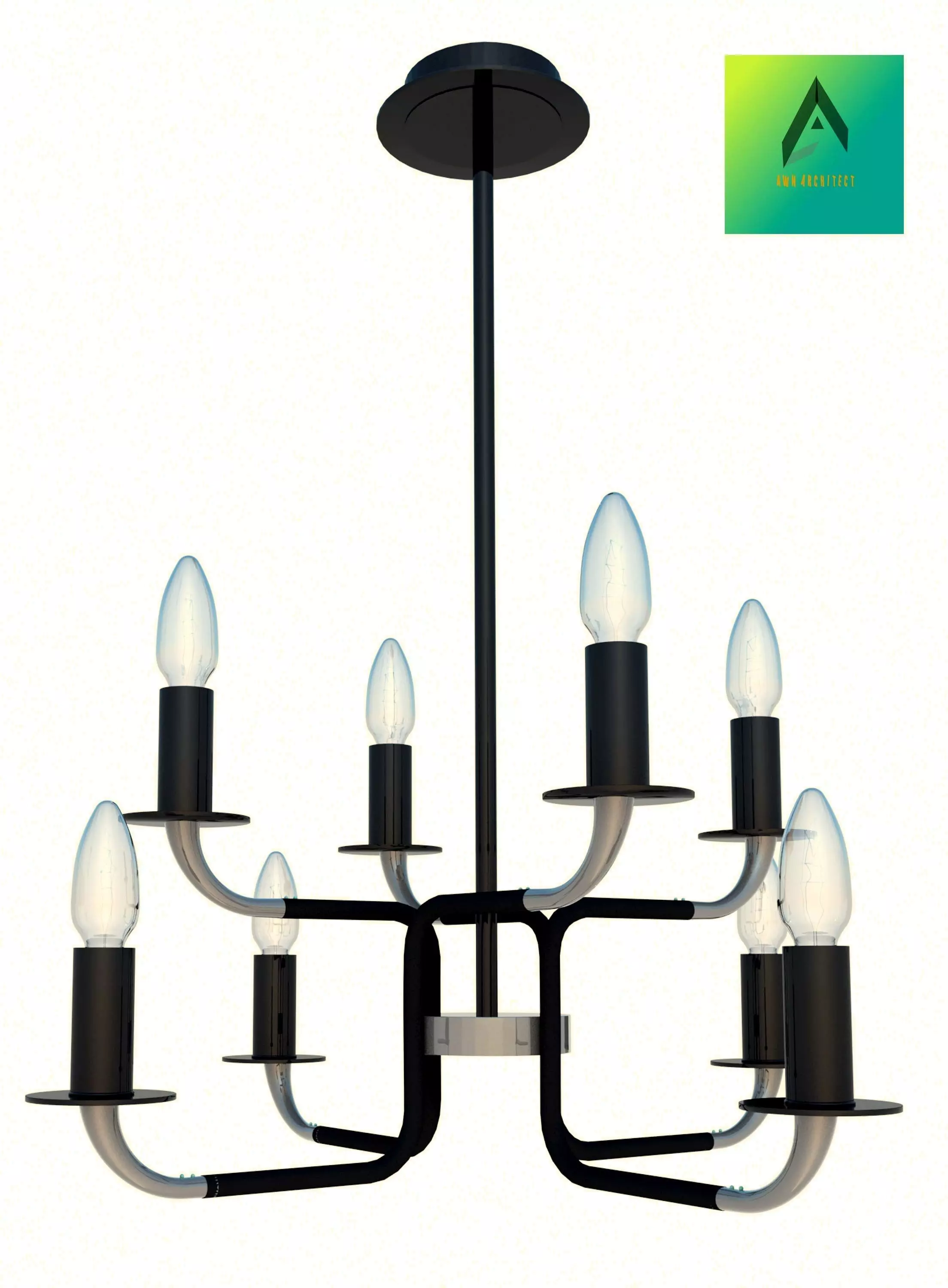 Pendant Lamp VL Design 3D print model