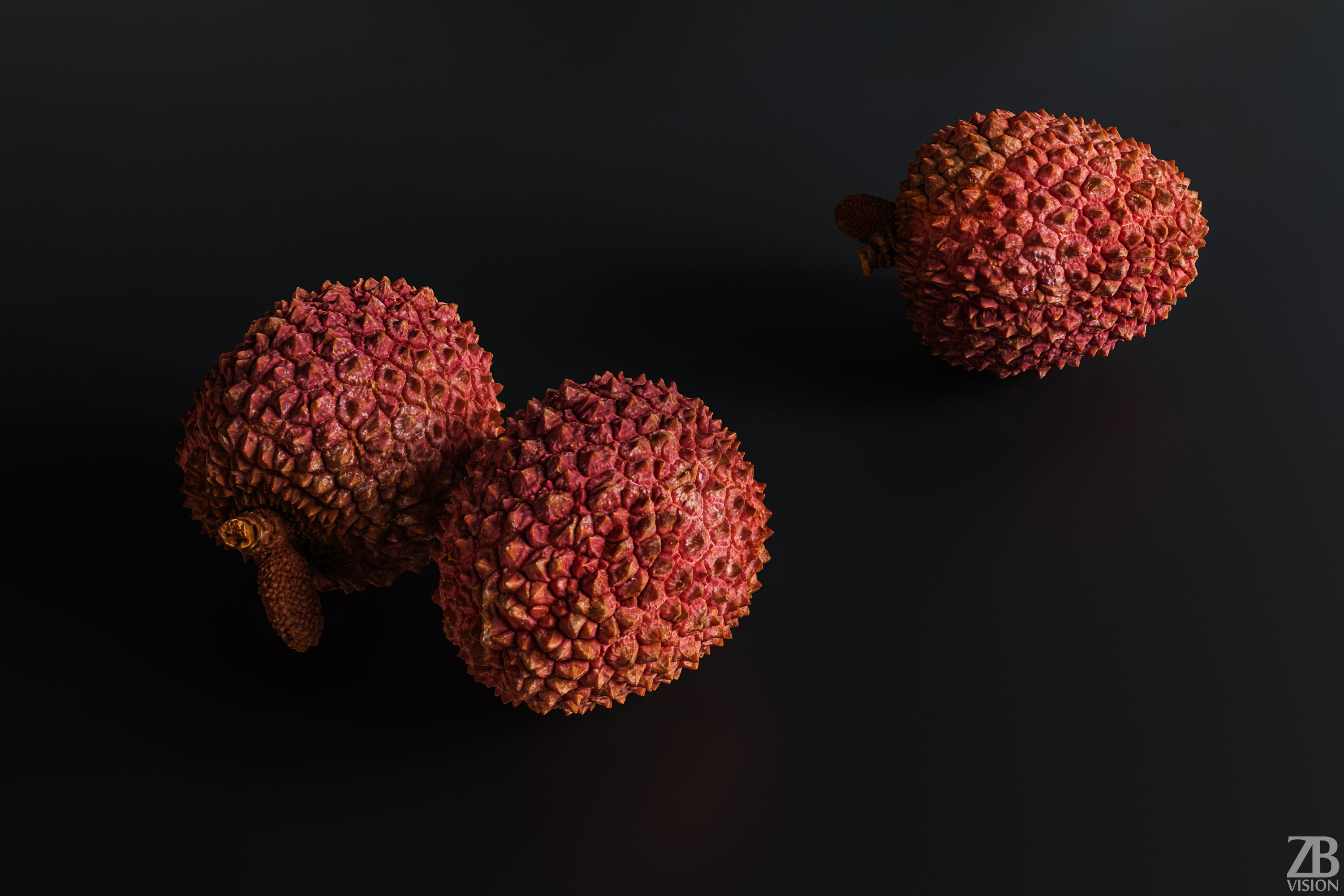Litchi 3D model_1