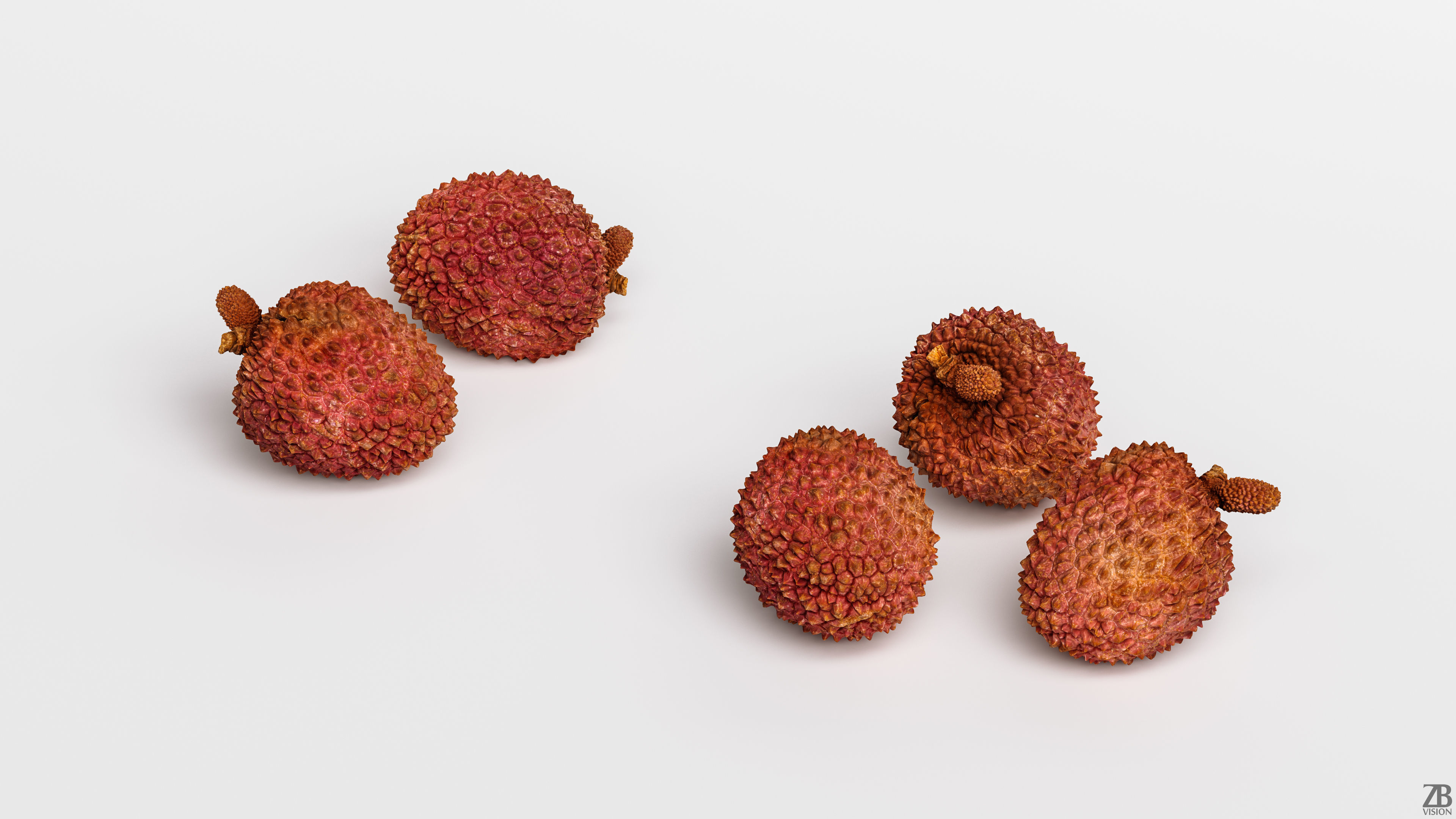 Litchi 3D model_3