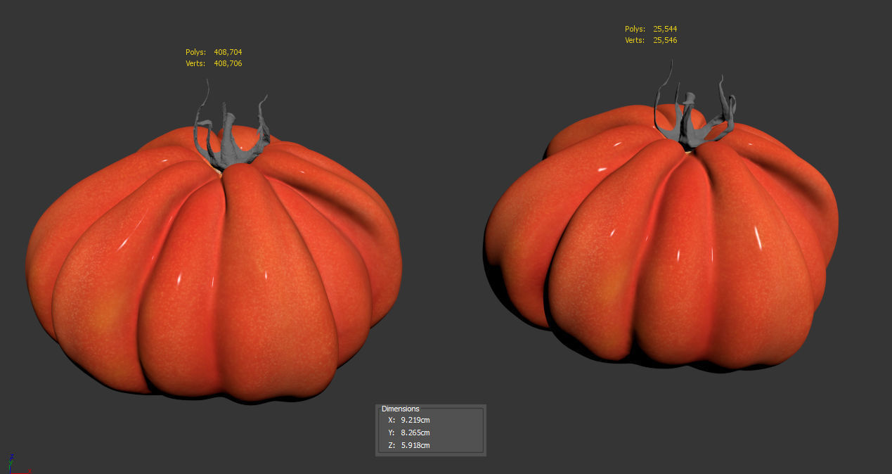 Tomato 3D model_8