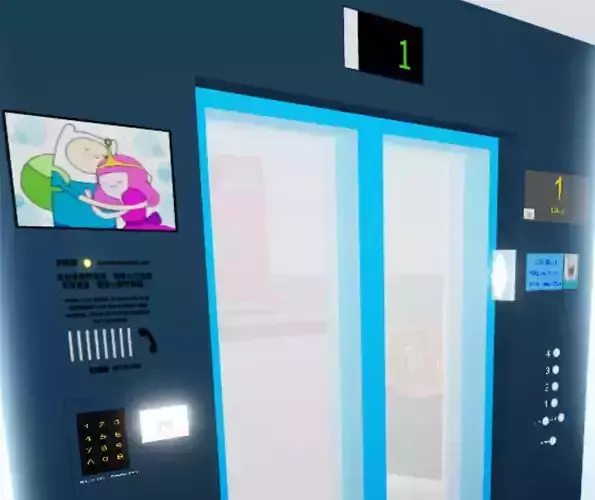 OTIS New Lift 3D print model