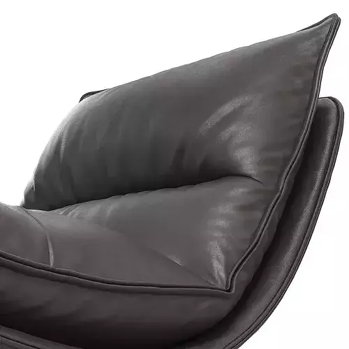 Alanez Sivel Armchair by Bizzotto 3D model 5