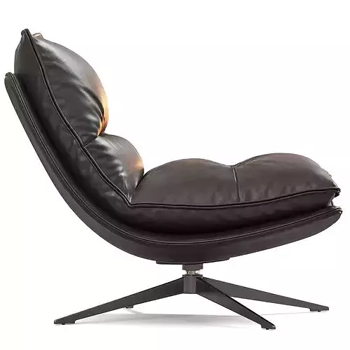 Alanez Sivel Armchair by Bizzotto 3D model 2