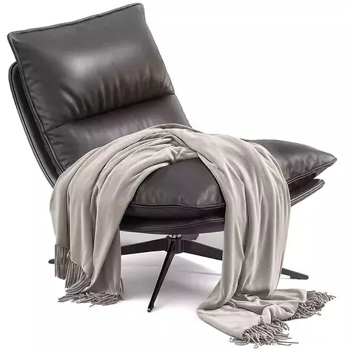 Alanez Sivel Armchair by Bizzotto 3D model 7