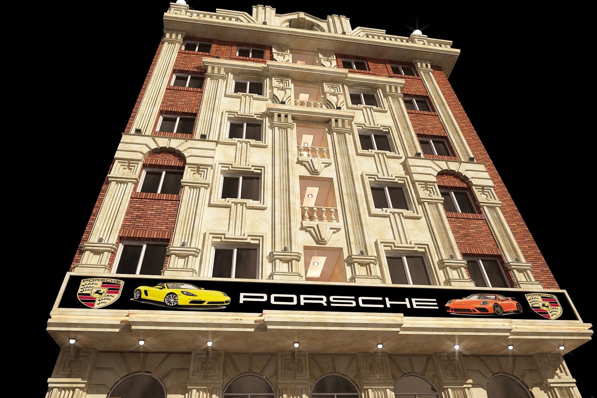 3d model of a residential apartment with full details  3D model_5