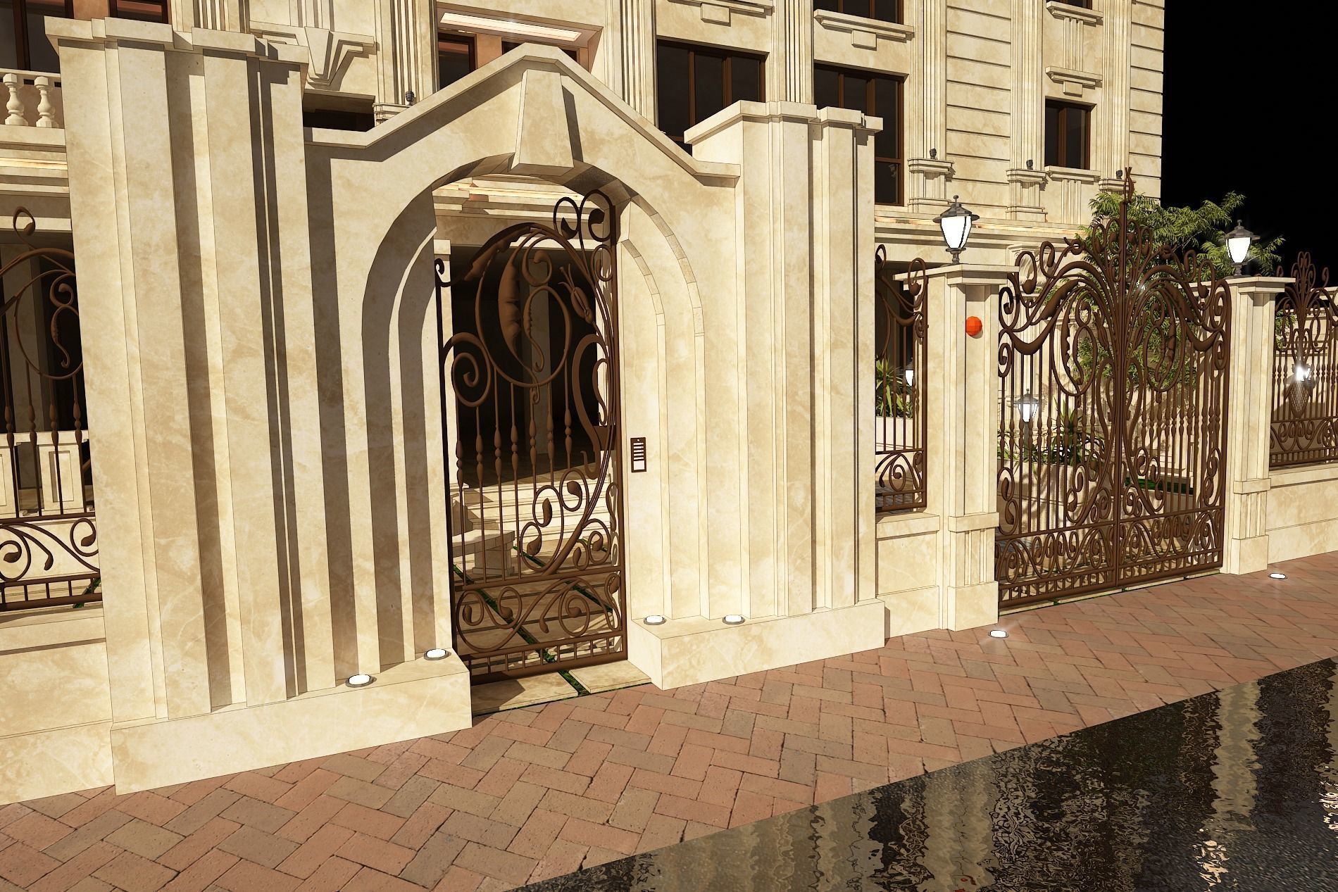 3d model of a residential apartment with full details  3D model_15