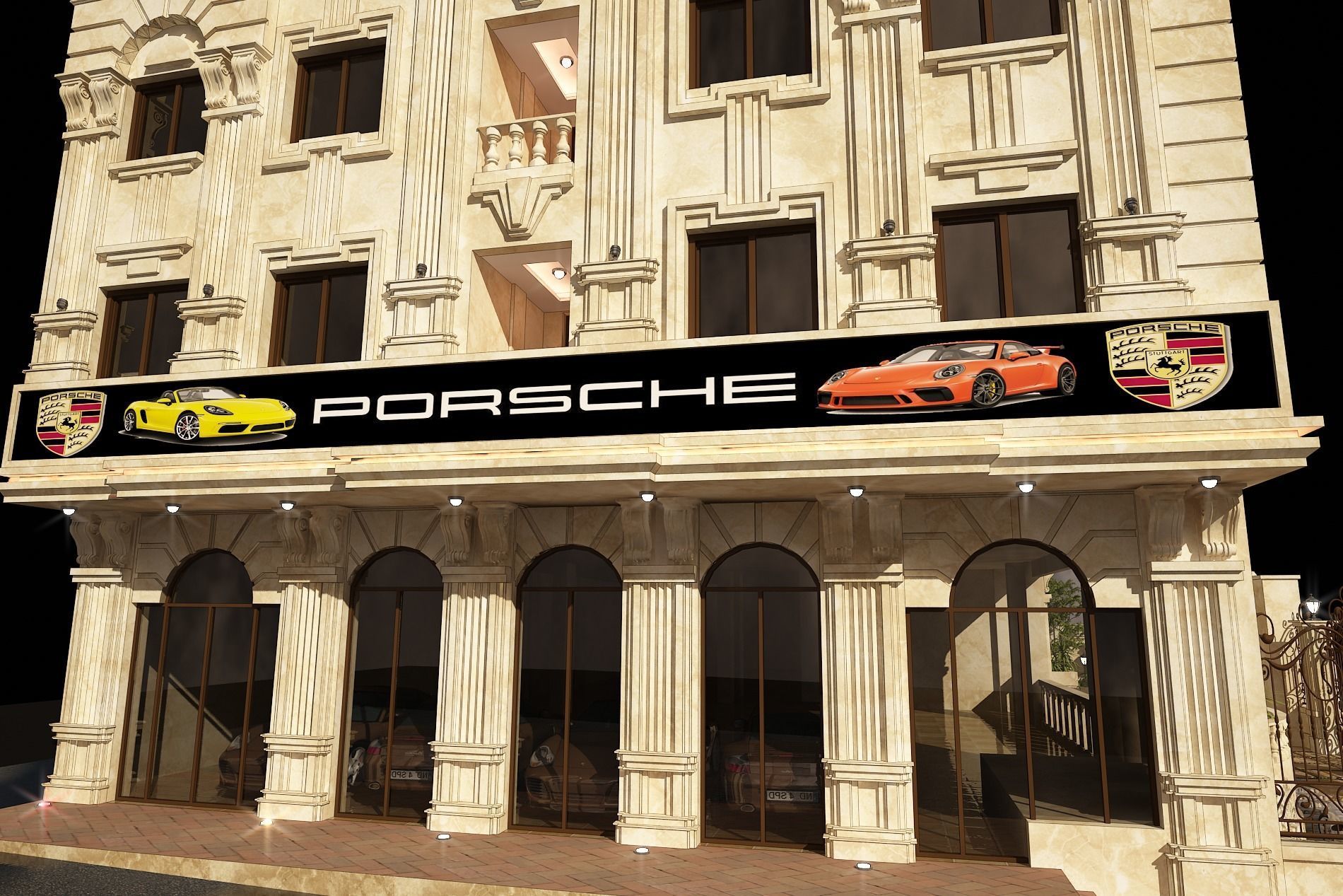 3d model of a residential apartment with full details  3D model_2