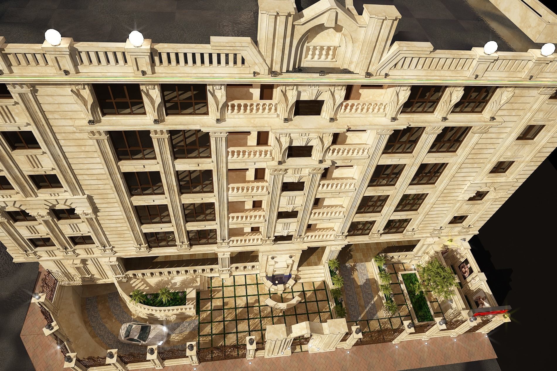 3d model of a residential apartment with full details  3D model_27