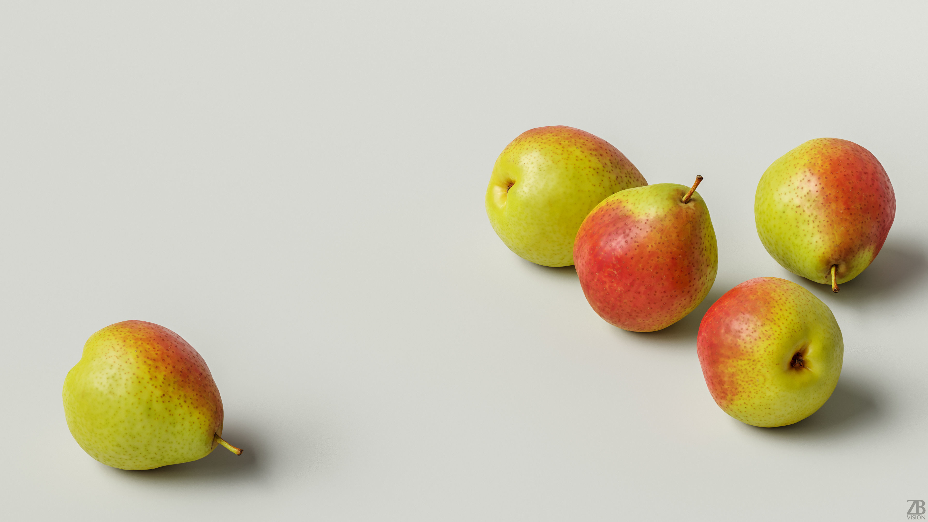 Pear  3D model_2