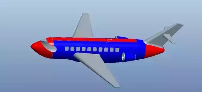 Flight airplane flying in sky