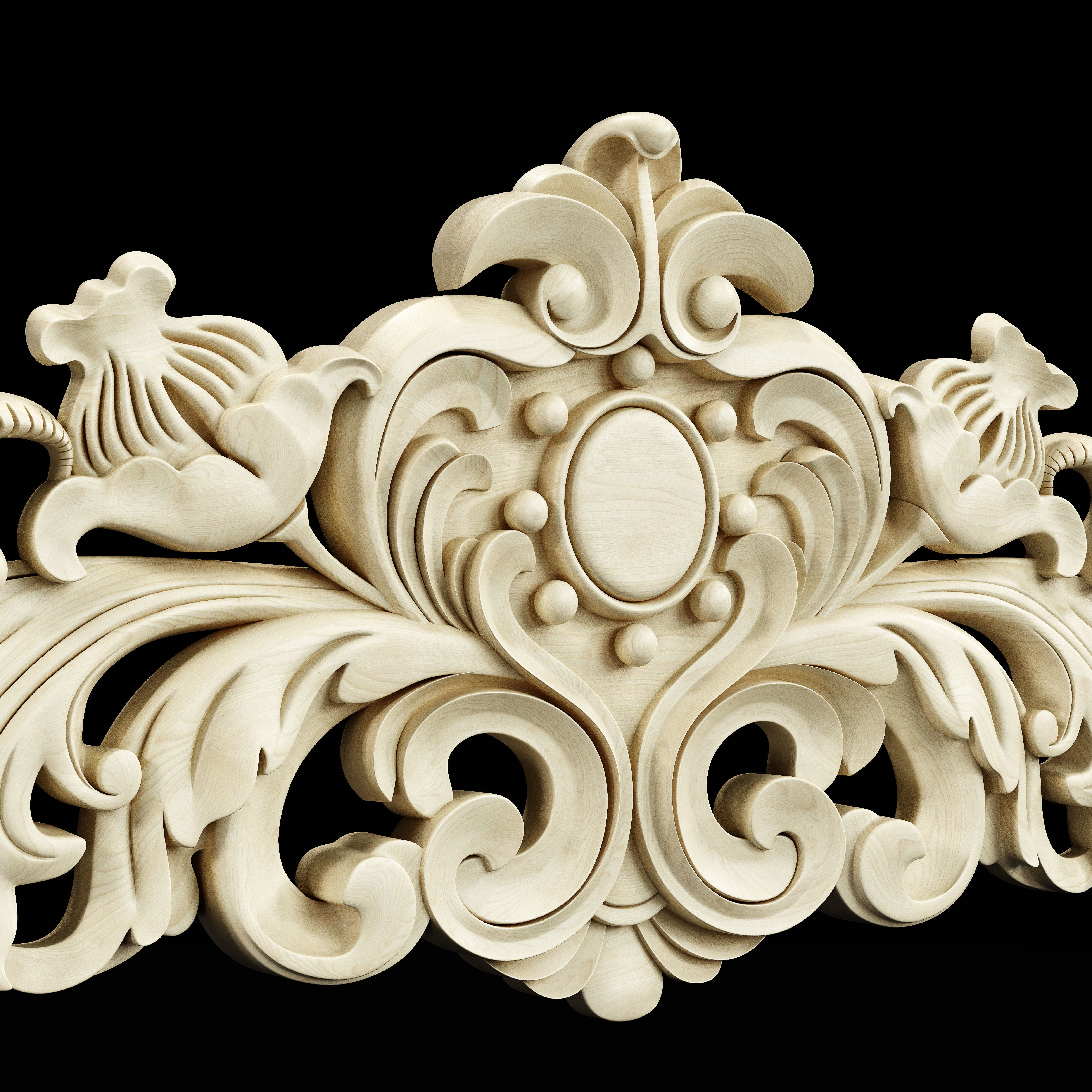 Ornament One 3D model_7