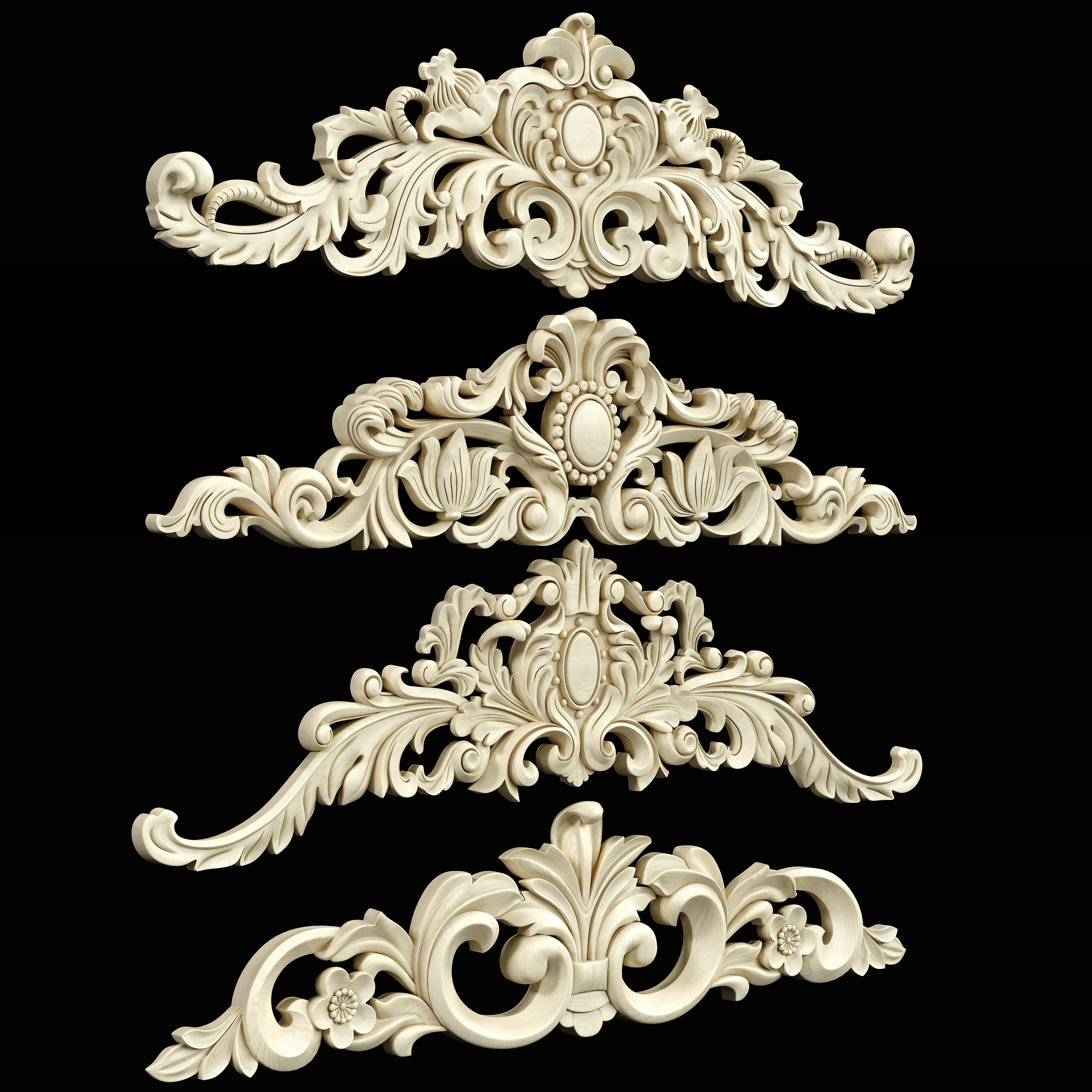 Ornament One 3D model_1