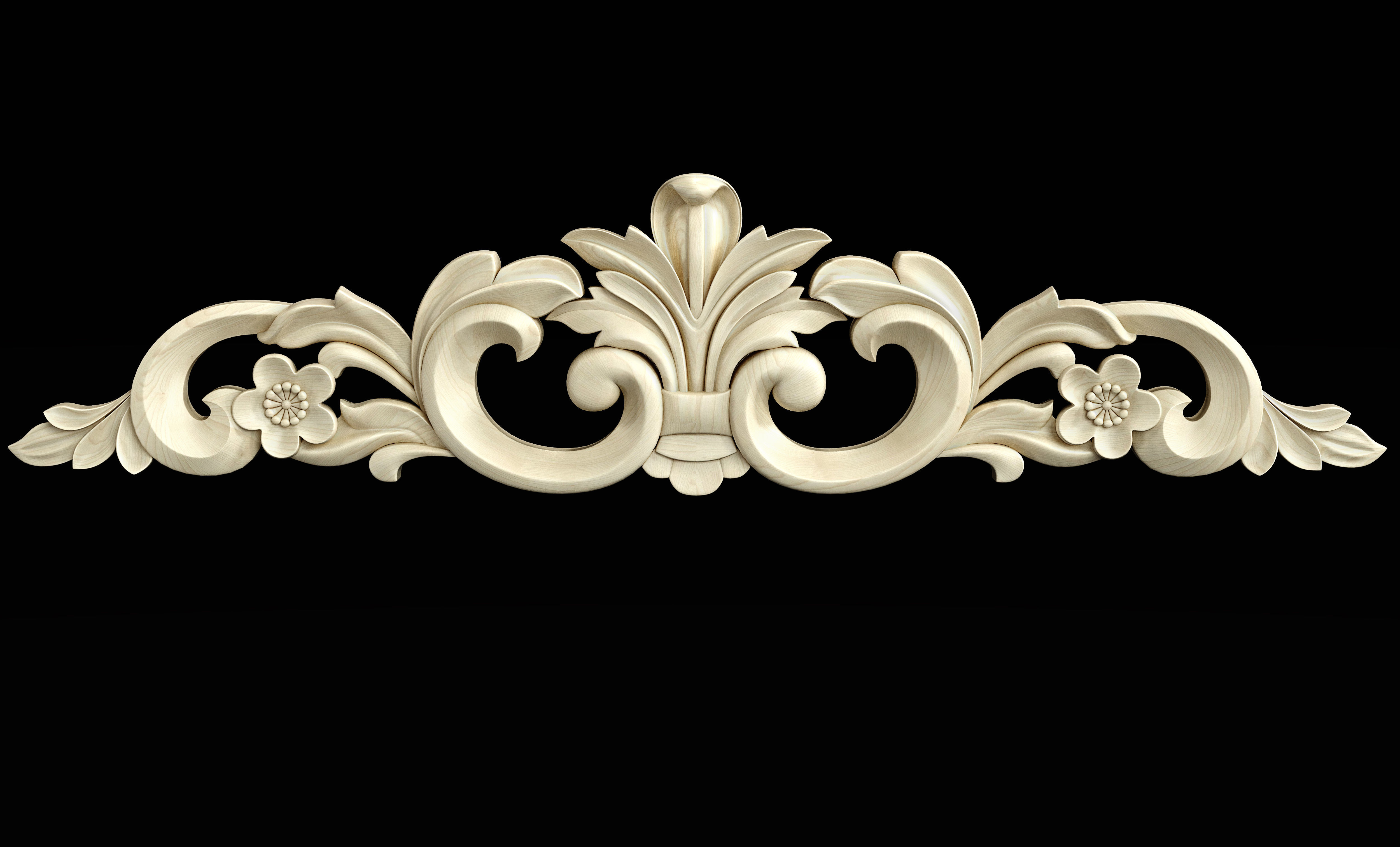 Ornament One 3D model_6