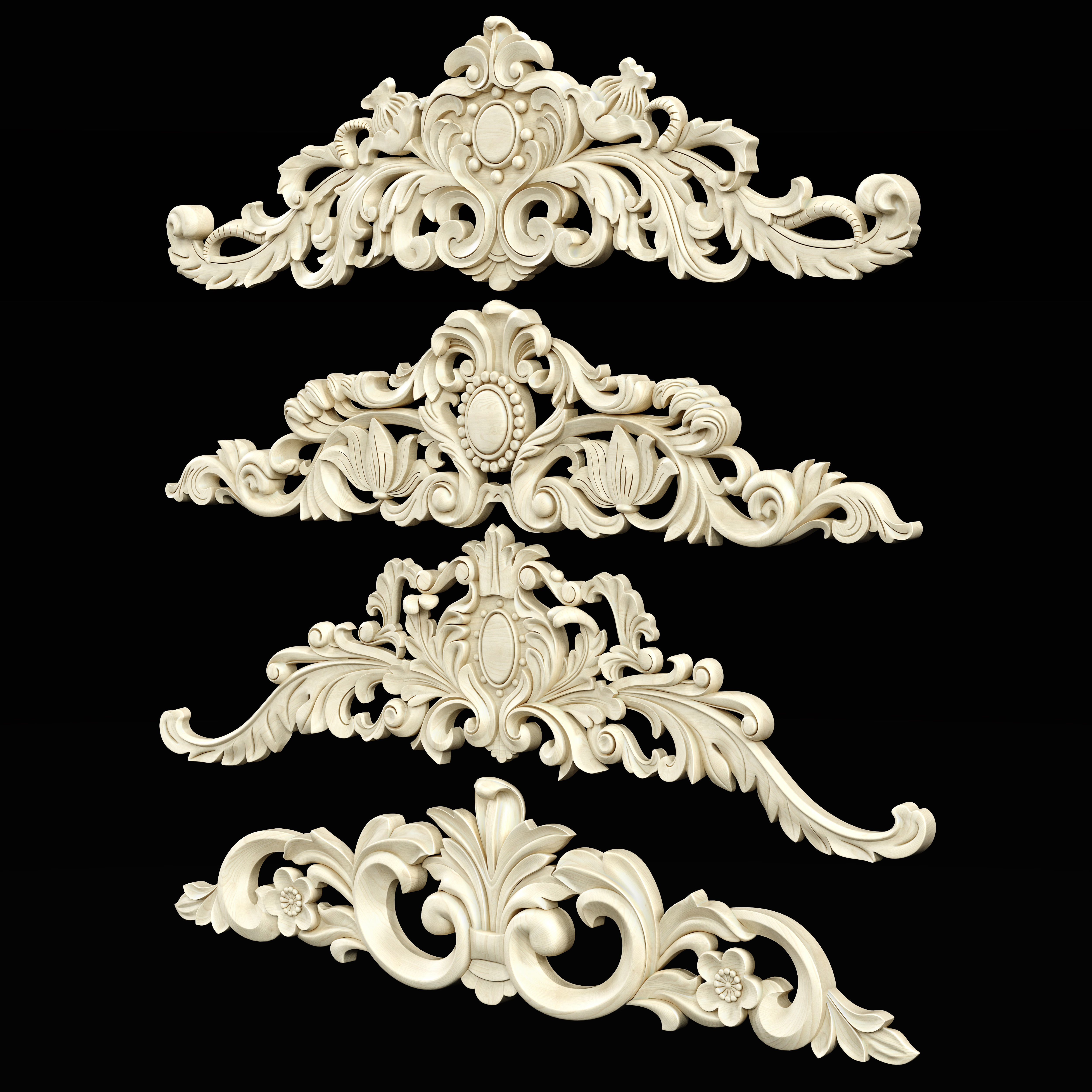 Ornament One 3D model_2